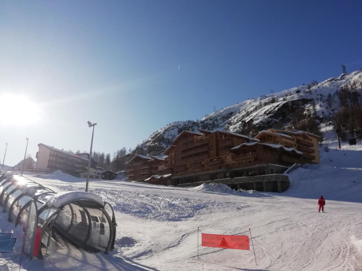 Appartement Soleil Blanc Residence Lodge Des Neiges ティニュ エクステリア 写真