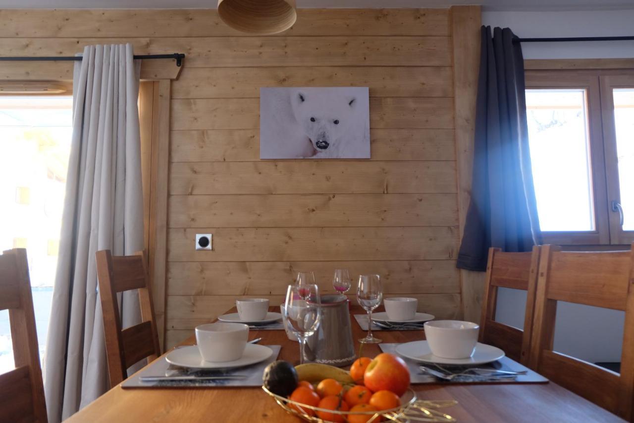 Appartement Soleil Blanc Residence Lodge Des Neiges ティニュ エクステリア 写真
