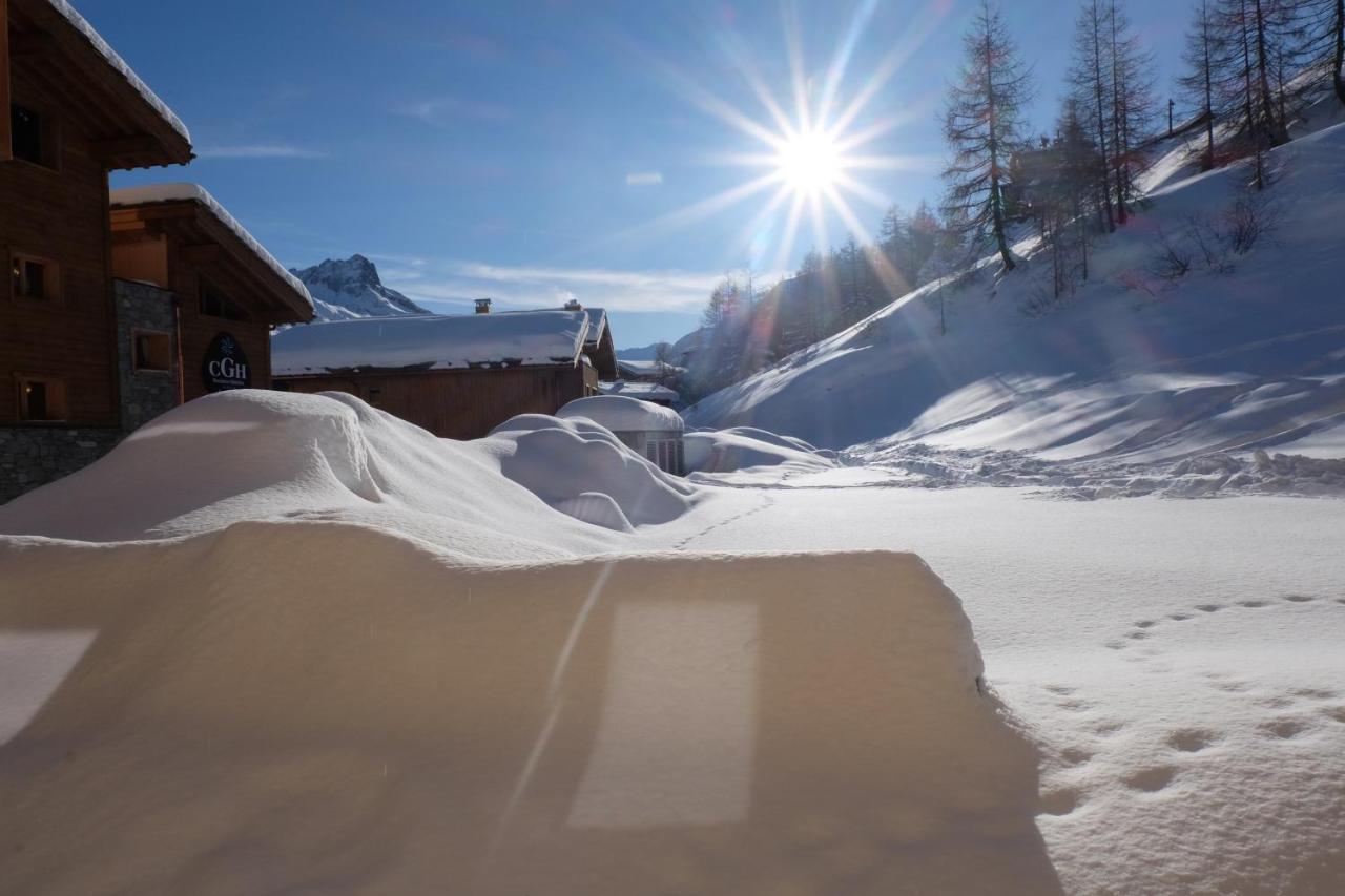 Appartement Soleil Blanc Residence Lodge Des Neiges ティニュ エクステリア 写真