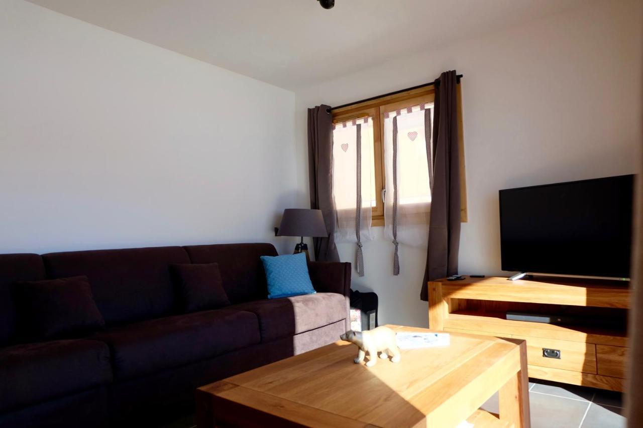 Appartement Soleil Blanc Residence Lodge Des Neiges ティニュ エクステリア 写真