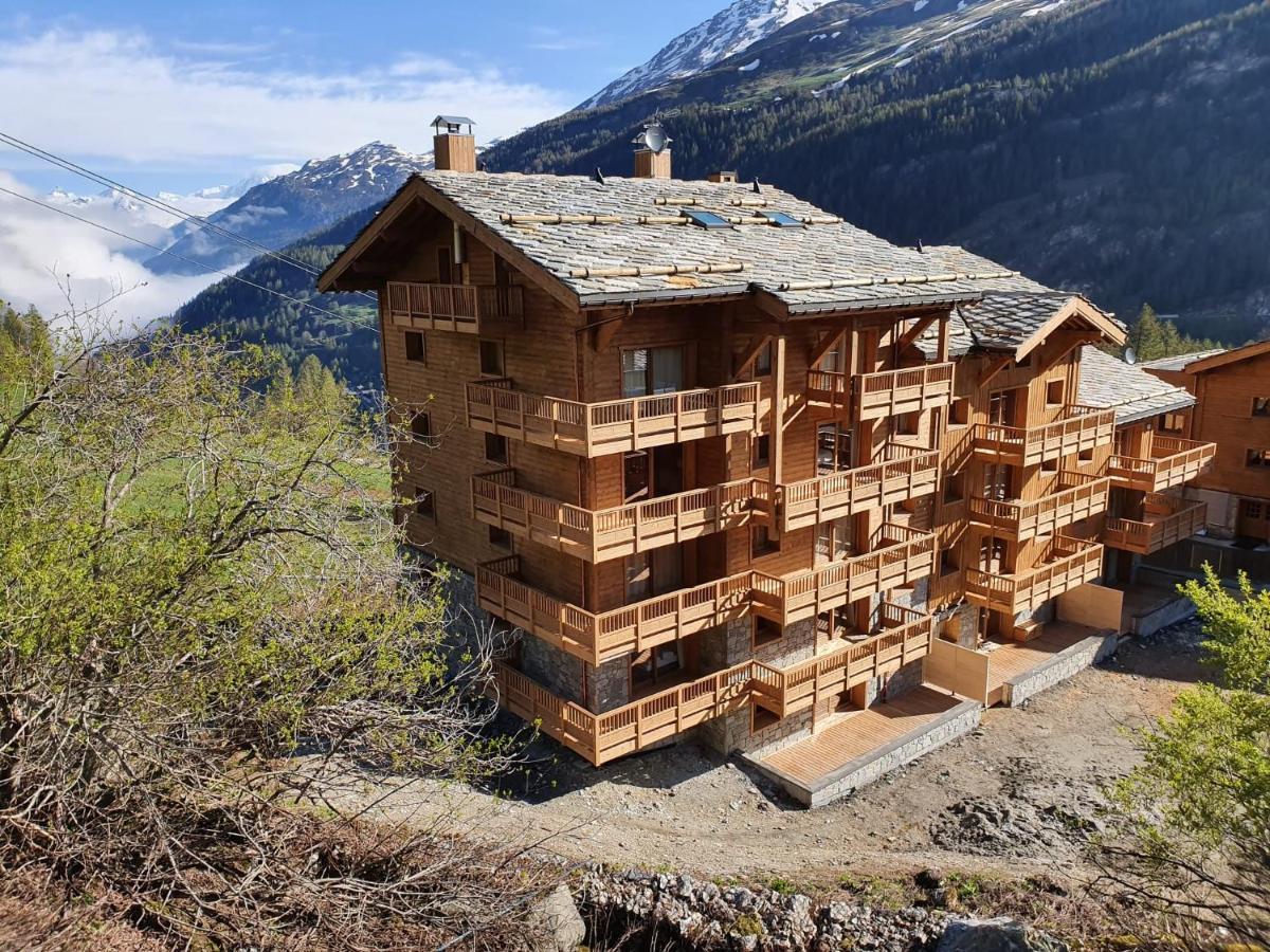 Appartement Soleil Blanc Residence Lodge Des Neiges ティニュ エクステリア 写真